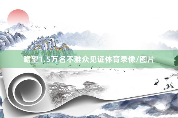 瞻望1.5万名不雅众见证体育录像/图片