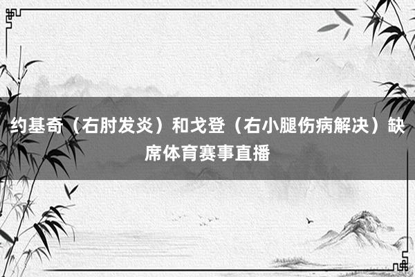 约基奇（右肘发炎）和戈登（右小腿伤病解决）缺席体育赛事直播