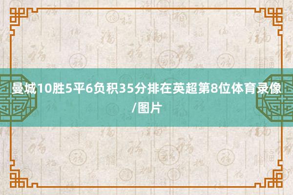 曼城10胜5平6负积35分排在英超第8位体育录像/图片