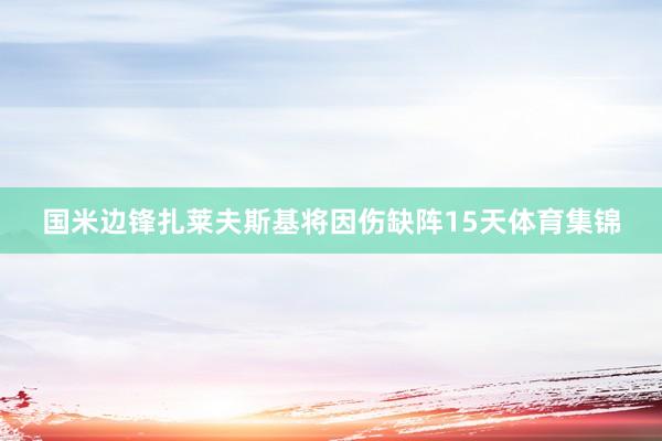 国米边锋扎莱夫斯基将因伤缺阵15天体育集锦
