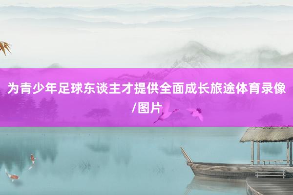 为青少年足球东谈主才提供全面成长旅途体育录像/图片