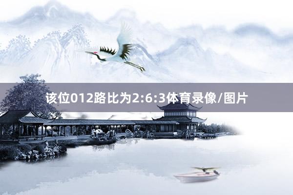 该位012路比为2:6:3体育录像/图片