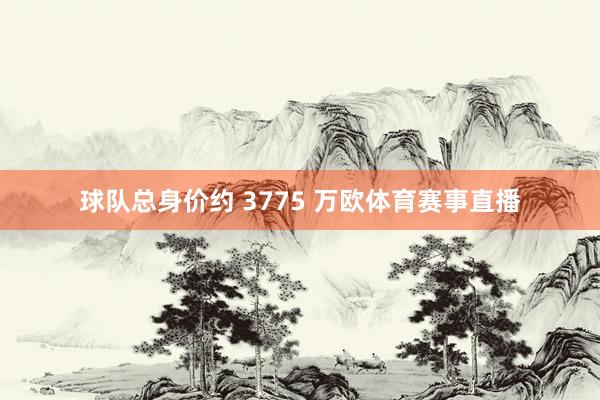 球队总身价约 3775 万欧体育赛事直播