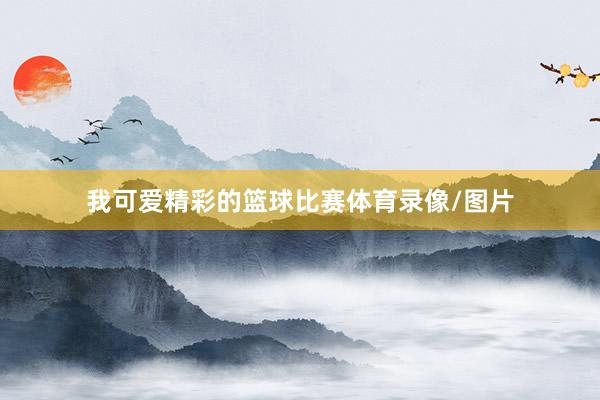 我可爱精彩的篮球比赛体育录像/图片