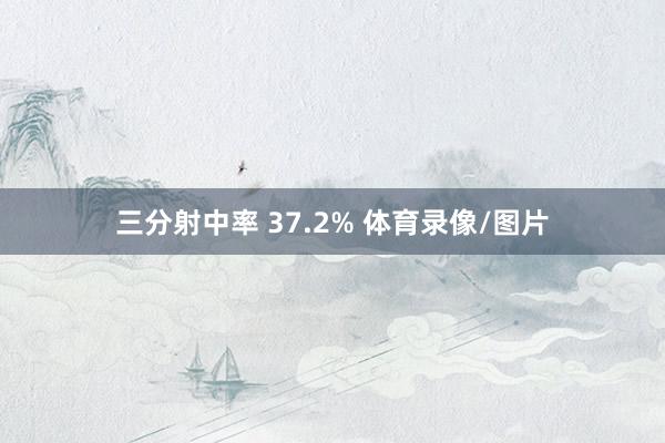 三分射中率 37.2% 体育录像/图片