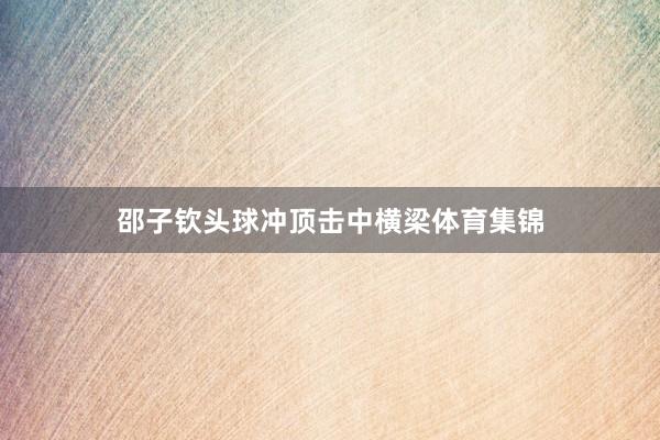 邵子钦头球冲顶击中横梁体育集锦